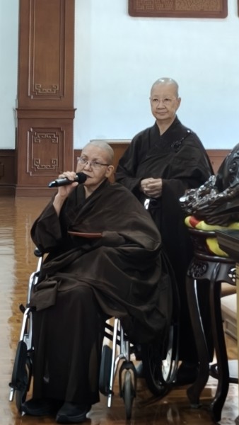Venerable Zhen Xin announced that a series of activities would be held on Sunday, April 5, 2026, and Monday, April 6, 2026.