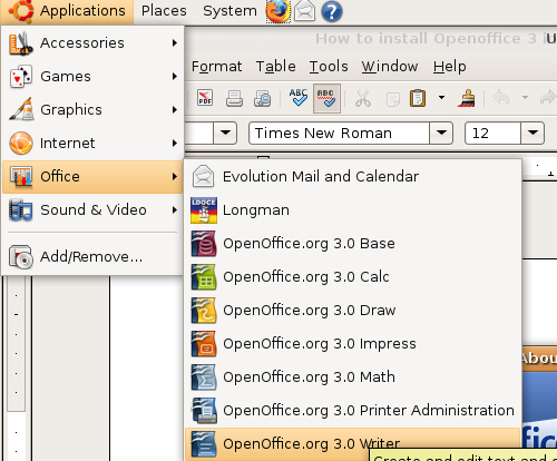 download openoffice for linux